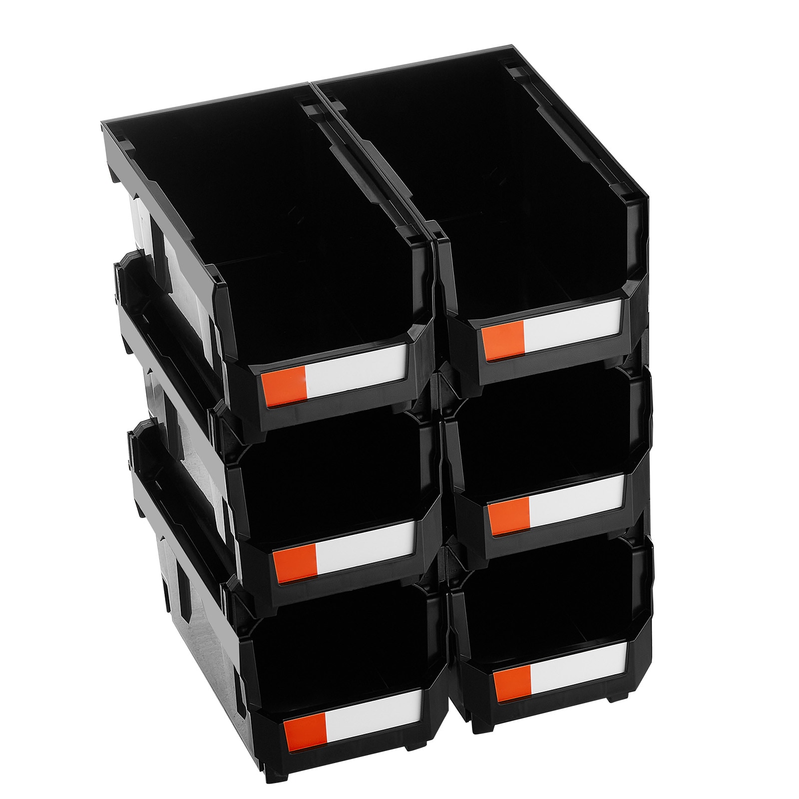Stackable Plastic Storage Bins For Home Organization And Closet_voghion.com